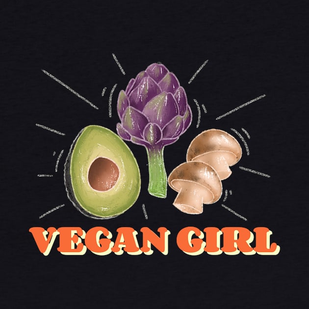 Vegan girl by ErisArt